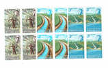 Rhodesia 1965 Conservation Week Of Natural Resource Water Dam Blk Of 4 MNH - Rhodesia (1964-1980)