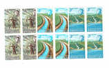 Rhodesia 1965 Conservation Week Of Natural Resource Water Dam Blk Of 4 MNH - Rhodesië (1964-1980)