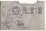Lettre (petit Format) à Destination De CARNIÈRES-Obl : 8 BASE-ARMY POSTAL OFFICE-26-II-1945 + "Passed By Censor N°12231 - Postmark Collection