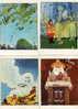 MOEBIUS. RARE SERIE COMPLÈTE DE 6 CP PUBLICITAIRES POUR LES CHAUSSURES ERAM. ED. GENTIANE 1983. DESSINS DE MOEBIUS. - Postkaarten