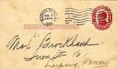 1345. Entero Postal Privado MADISON SQ. Nueva York 1912. Estados Unidos - 1901-20