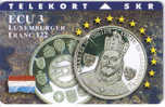 Denmark, TP 039A, ECU-Luxemburg, Mint, Only 3000 Issued, Coins. - Dänemark
