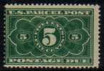 U.S.A.   Scott #  JQ 3**  F-VF MINT NH - Reisgoedzegels