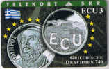 Denmark, TP 048A, ECU-Greece, Mint, Only 2000 Issued, Coins. - Dänemark