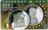 Denmark, TP 051A, ECU-Italy, Mint, Only 2000 Issued, Coins. - Denmark