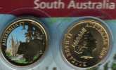 AUSTRALIA $1 WOMBAT ANIMAL  SOUTH A. COLOURED QEII HEAD 1YEAR TYPE 2009 UNC NOT RELEASED READ DESCRIPTION CAREFULLY!! - Sets Sin Usar &  Sets De Prueba