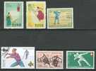 Lot De 6 Timbres N°01- JEUX : Jeux Traditionnels Et / Ou  Régionaux - Ohne Zuordnung