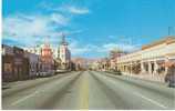 Wenatchee WA 1960s Street Scene On Postcard, Autos Business Signs Dodge Chrysler Sign - Autres & Non Classés