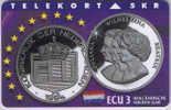 Denmark, TP 073A, ECU-Netherland, Mint, Only 3000 Issued, Coins. - Denmark