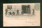 Sapeurs Pompiers De Paris - Feu De Cave ( Animée Pompier Dos Précurseur E. Le Deley ) - Sapeurs-Pompiers