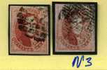 Médaillon  N°12  Deux Beaux Ex.  Cote 90 E X 2  = Un Ø Grosses Barres - 1858-1862 Médaillons (9/12)