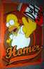 Homer Simpson, Duff Beer,cartoon, Postcard - TV-Serien