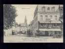 Caudebec En Caux Hôtel Du Havre Pouchin Propr.édit Pouchin Perré N° 16 Animée Attelage Automobile En 1909 Belle Carte - Caudebec-en-Caux