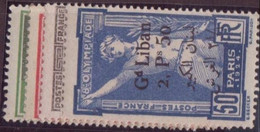 ⭐ Grand Liban - YT N° 45 à 48 * - Neuf Avec Charnière - 1924 / 1925 ⭐ - Other & Unclassified