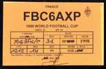 Amateur Radio Station,Coupe Du Monde De Football France 1998 PC,World Football Cup ´98 (F) - 1998 – Francia