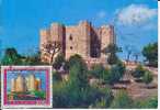 1977 Italia  Carte Maximum Unesco  Castel Del Monte Chateau Castle - UNESCO