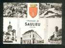 CPSM - Souvenir De SAULIEU (21) - Multivues Dont Vue Aérienne  COMBIER CIM S.C. 11 - Saulieu