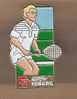 PIN´S: TENNIS , Tennisman Stefan EDBERG ; Photo Fuji  ; TB - Tenis