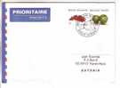 GOOD BELGIUM Postal Cover To ESTONIA 2007 - Good Stamped: Fruits - Briefe U. Dokumente