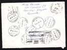 Pmk VERY RAR 14 On Registred Cover  From Cluj Sent To Brasov ! ! ! - Cartas & Documentos