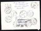 Pmk VERY RAR 14 On Registred Cover  From Cluj Sent To Brasov ! ! ! - Lettres & Documents