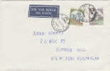 Italy-Cover Sent To Australia Castles 400 + 1000 L - Collections