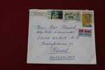 1966 LETTER MARCOPHILIE LETTRE USA ETATS UNIS AMERIQUE UNITED STATES ALAMEDA CALIFORNIE:ZURICH SUISSE AIR MAIL + LABEL - Poststempel