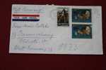 1973 LETTER MARCOPHILIE LETTRE USA ETATS UNIS AMERIQUE UNITED STATES BOGOTA N.JERSEY P/ BRAUNSCHWEIG WEST GERMANY - Postal History