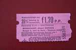 BILLET TICKET  DE CIRCULATION TOUR CICULAIR A AMSTERDAM HOLLANDE PAYS BAS - Monde