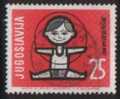 Yugoslavia - 1962 - Children's Day - Mi. 1025 - Beneficiencia (Sellos De)