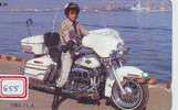 MOTOR * HARLEY DAVIDSON *  Telecarte Japon (855) POLICE * Motorbike * Phonecard Japan * Telefonkarte - Moto