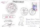 TAAF PAQUEBOT MARION DUFRESNE LE PORT LA REUNION 20/8/92 OP 92-4 - Other & Unclassified
