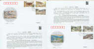 1997-11 CHINA UNESCO ANCIENT TEMPLES IN MT.WUTAI FDC - UNESCO