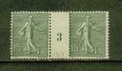 FRANCE N° 130 Paire Mill ** - Millesimes