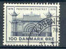 Denmark 1974 Mi. 563  100 Ø Pantomimetheater Pantomime Theater Tivoli Copenhagen - Usati