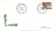 SWEDEN 1969 EUROPALIA POSTMARK - Covers & Documents