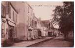 Carte Postale Ancienne Lembeye - Un Coin De La Place Du Marché - Lembeye