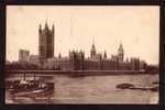LONDON - LONDRES - Houses Of Parliament - Circulated - Circulé - Gelaufen - 1938. - Houses Of Parliament
