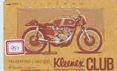 MOTOR (951) KLEENEX * Motorbike * Motorrad * Motorcycle * Phonecard Japan * Telefonkarte *  Telecarte Japon - Motorbikes