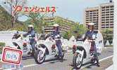 MOTOR (1013) POLICE * Motorbike * Motorrad * Motorcycle * Phonecard Japan * Telefonkarte *  Telecarte Japon - Polizia