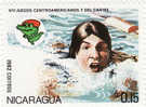 1982 Nicaragua - XIV Giochi Panamericani E Dei Caraibi - Schwimmen