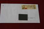 MARCOPHILIE LETTRE DE FRANCE AVEC VIGNETTE AFFRANCHISSEMENT  0.54 EURO FETE DU TIMBRE HARRY POTTER 2007 - 1999-2009 Abgebildete Automatenmarke