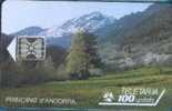 # ANDORRA 13 Paysage: Montagne 100 Sc4 09.93 Rare Tres Bon Etat - Andorre