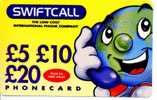 PREPAYEE  SWIFTCALL   £5 £10 £20 - Autres & Non Classés