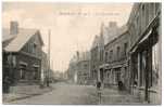 Carte Postale Ancienne Harnes - La Grande Rue - Harnes