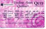 PREPAYEE   FREEFONE ASIAN  QUIT    £5 - Otros & Sin Clasificación