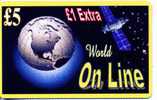 PREPAYEE   WORLD ON LINE        £5 - Other & Unclassified