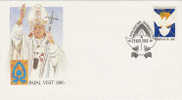 Australia-1986 Pope Visit Darwin N.T. 29th November Souvenir Cover - Cartas & Documentos