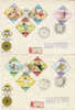 Hungary-1972 Munich Olympics FDCs - FDC