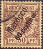 Germany Offices In Morocco #6 Used 60c On 50pf From 1899 - Deutsche Post In Marokko